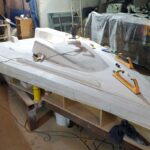 Produkcji form i łodzi z laminatu
